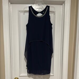 Elegant Black Sleeveless Dress